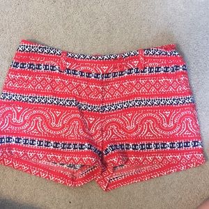 Vineyard Vines red, white, and blue shorts